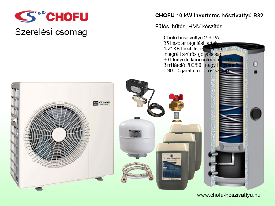Chofu 10 kW + 3in1