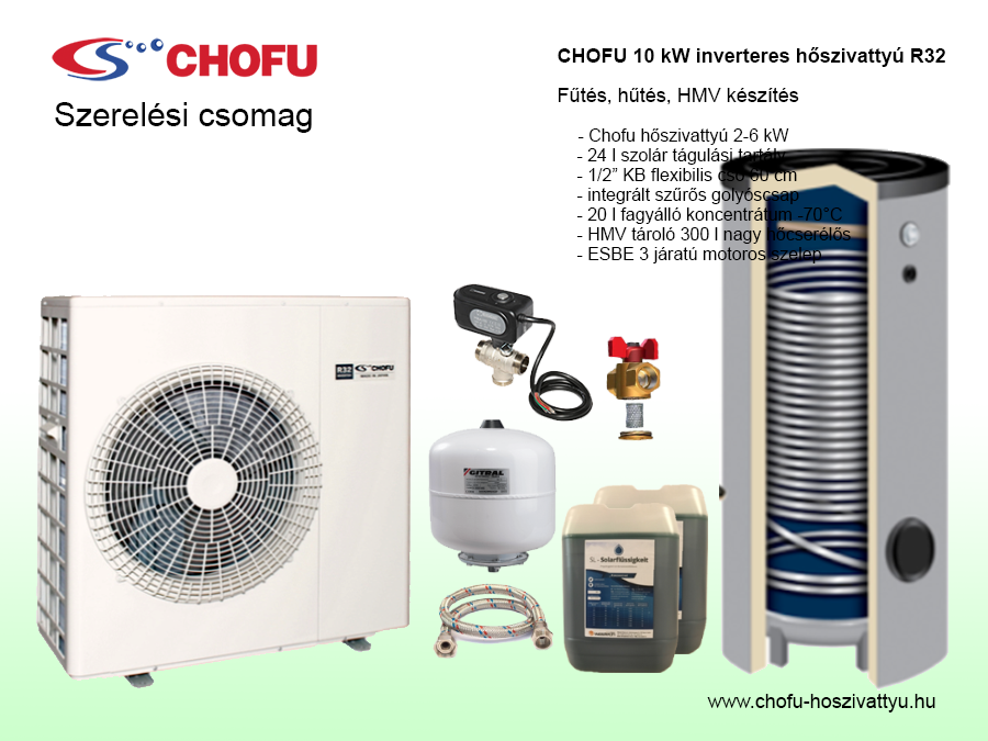 Chofu 10 kW + HMV