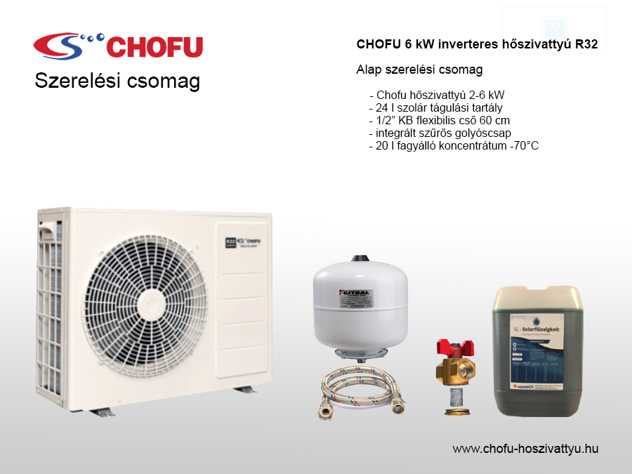Chofu 6 kW alapcsomag